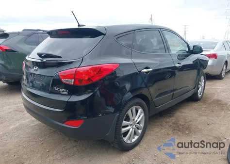 2012 Hyundai Tucson Limited из США, поврежденный, VIN KM8JU3ACXCU519889